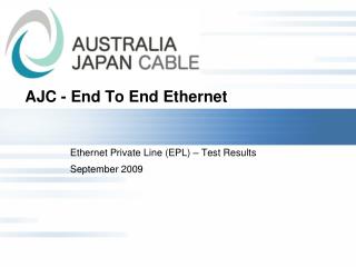 AJC - End To End Ethernet