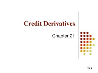 Credit Derivatives