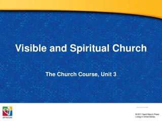 Visible and Spiritual Church