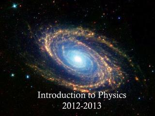 Introduction to Physics