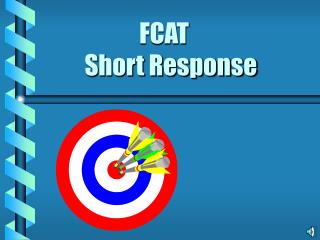 FCAT 	 Short Response