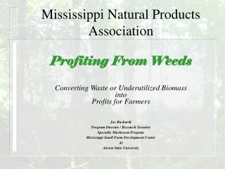 Mississippi Natural Products Association