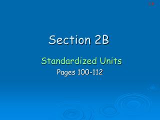 Section 2B