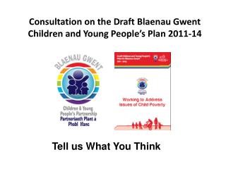 Consultation on the Draft Blaenau Gwent Children and Young People’s Plan 2011-14