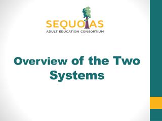 Overview of the Two Systems