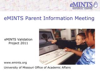 eMINTS Parent Information Meeting