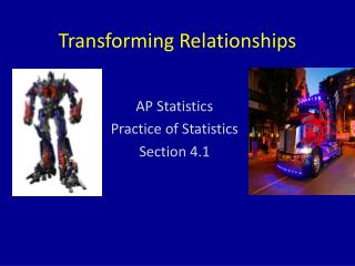 Transforming Relationships