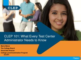 CLEP 101: What Every Test Center Administrator Needs to Know