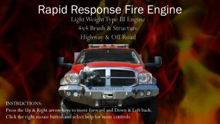 Rapid Response Fire Engine