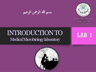 Introduction to Medical Microbiology laboratory