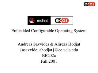 Embedded Configurable Operating System