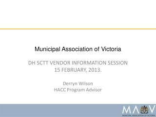 Municipal Association of Victoria