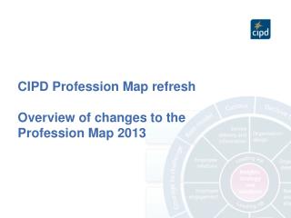 CIPD Profession Map refresh Overview of changes to the Profession Map 2013