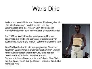 Waris Dirie