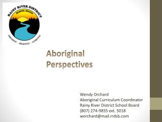 Aboriginal Perspectives