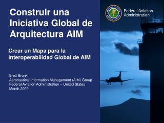 Construir una Iniciativa Global de Arquitectura AIM