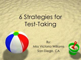 6 Strategies for Test-Taking