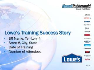 Lowe’s Training Success Story