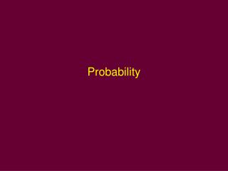 Probability
