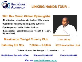 LINKING HANDS TOUR –