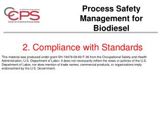 2. Compliance with Standards