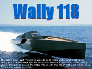 Wally 118