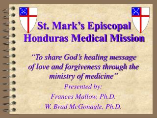 St. Mark’s Episcopal Honduras Medical Mission