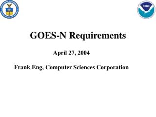 GOES-N Requirements