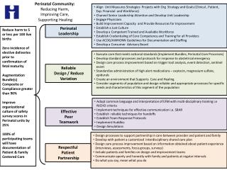 Perinatal L eadership