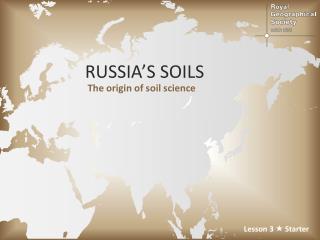 Russia’s soils