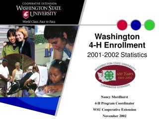 Washington 4-H Enrollment