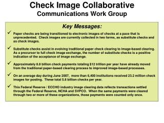 Key Messages: