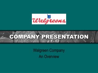 COMPANY PRESENTATION