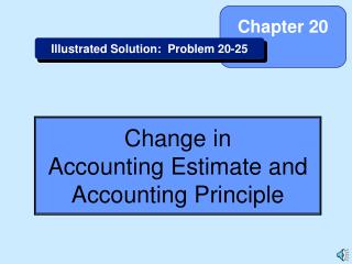 Change in Accounting Estimate and Accounting Principle