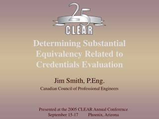 Determining Substantial Equivalency Related to Credentials Evaluation