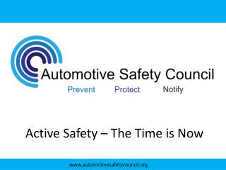 Active Safety – The Time is Now