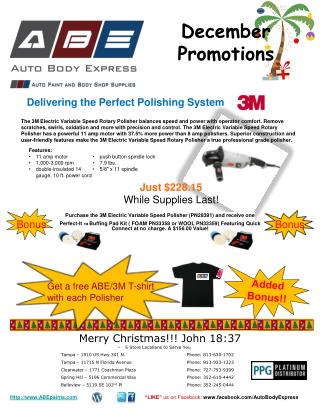 December Promotions