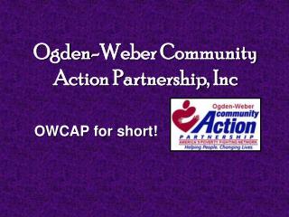 Ogden-Weber Community Action Partnership, Inc
