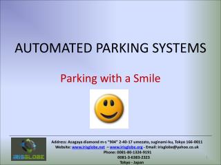 AUTOMATED PARKING SYSTEMS