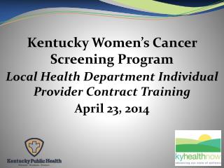 Kentucky Women’s Cancer Screening Program