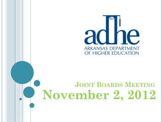 Joint Boards Meeting