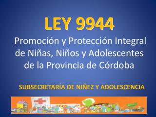 SUBSECRETARÍA DE NIÑEZ Y ADOLESCENCIA