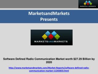 Software Defined Radio Communication Market