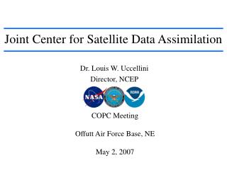 Joint Center for Satellite Data Assimilation