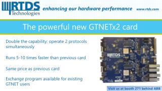 The powerful new GTNETx2 card