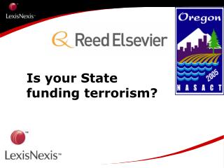 Is your State funding terrorism?