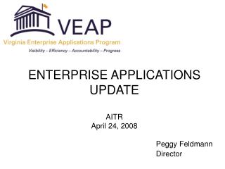 ENTERPRISE APPLICATIONS UPDATE AITR April 24, 2008