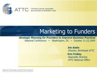 Marketing to Funders