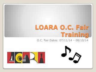 LOARA O.C. Fair Training