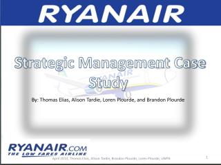 Strategic Management Case Study